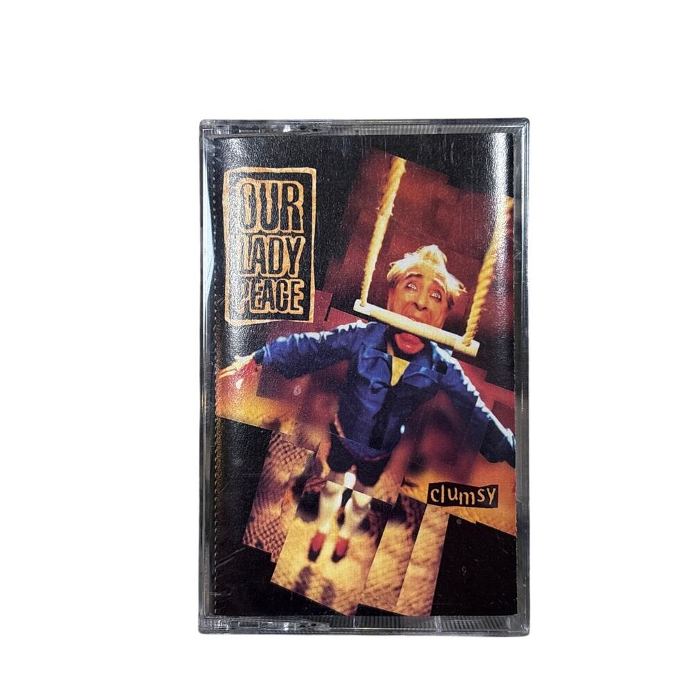 Our Lady Peace Clumsy album vintage 90's cassette tape OOP Supermans Dead 4am